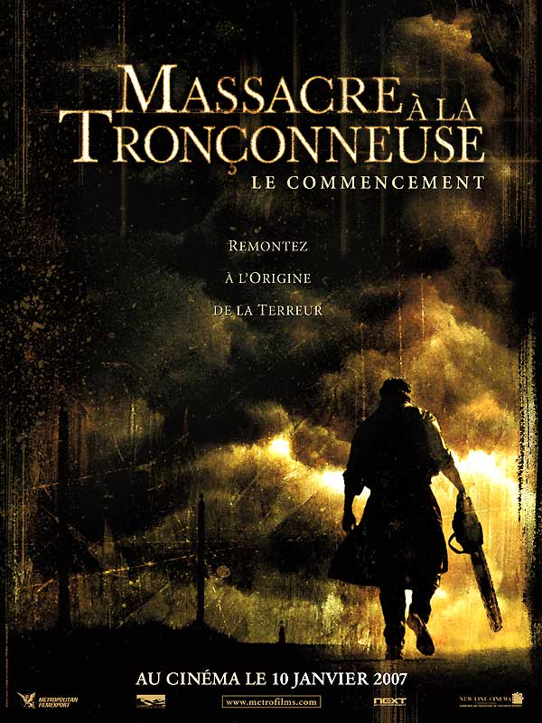 MASSACRE à LA TRONçONNEUSE : LE COMMENCEMENT