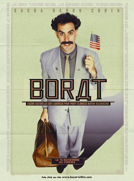 Borat, le�ons culturelles sur l'Am�rique au profit glorieuse nation Kazakhstan