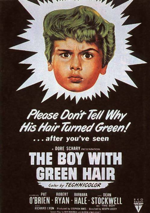 Gar�on aux cheveux verts, Le