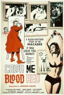 COLOR ME BLOOD RED