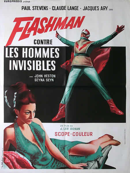Flashman contre les hommes invisibles