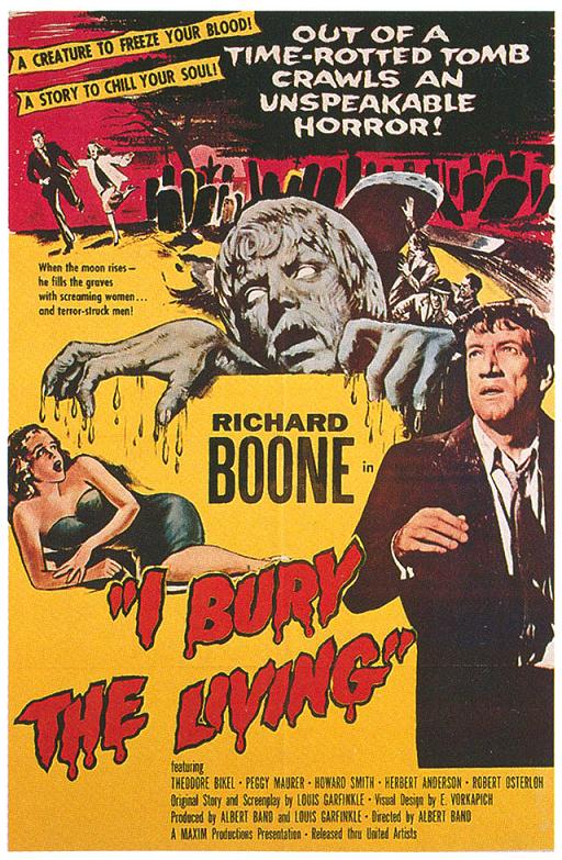 I bury the living
