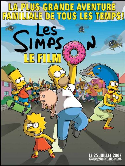 Simpson - Le film, Les