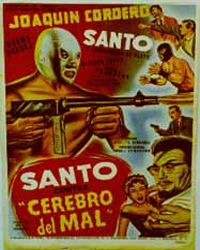 SANTO CONTRA CEREBRO DEL MAL