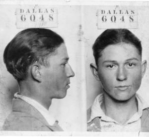 Le vrai Clyde Barrow vers 1926