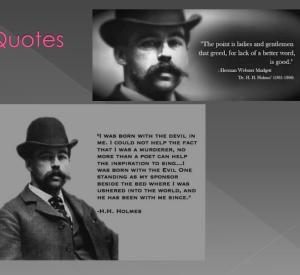 H.H. Holmes: The Devil Within