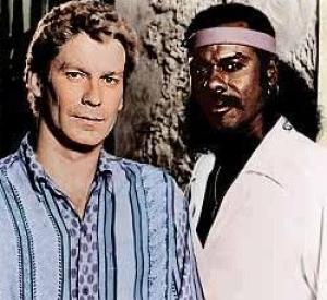 Daniel Hugh Kelly (Barry Tarberry) & Steven Williams (Black Jack Savage)