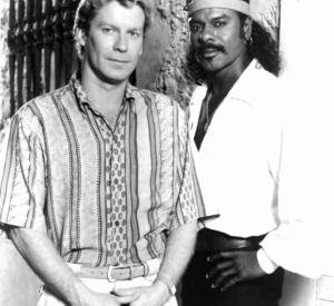 Daniel Hugh Kelly (Barry Tarberry) & Steven Williams (Black Jack Savage)