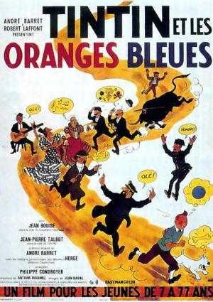 Tintin et les Oranges Bleues