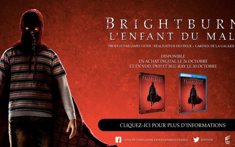 Concours Brightburn : 2 Blu-ray à gagner !