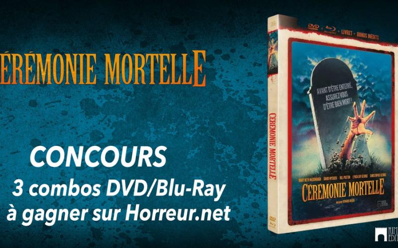 Concours CÉRÉMONIE MORTELLE : 3 combos à gagner