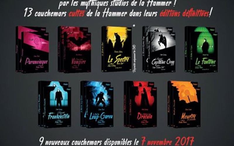 La Hammer à l'honneur chez Elephant Films