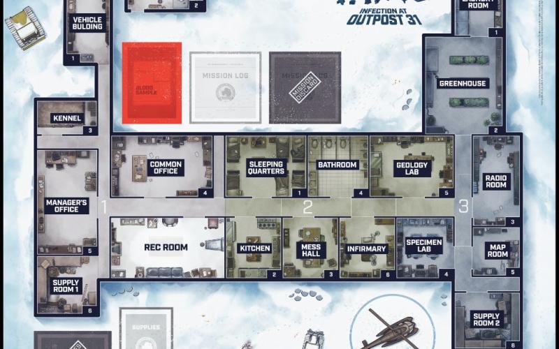 The Thing : le jeu de plateau