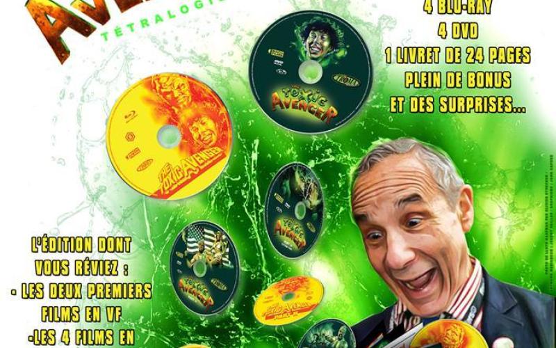THE TOXIC AVENGER : la tétralogie en édition collector