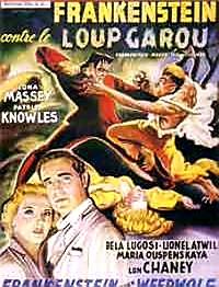 Frankenstein rencontre le loup-garou