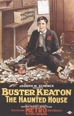 Buster Keaton The Haunted House 1921 Silent movie short Ghost Malec chez les fantômes Muet