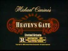 Heaven's Gate rare 1980 TV trailer
