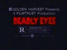 Deadly Eyes 1983 TV trailer