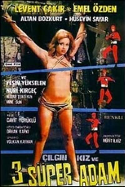 3 Süper Adam - 3 Supermen vs Mad Girl