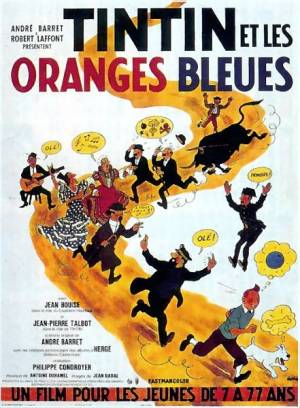 Tintin et les Oranges Bleues