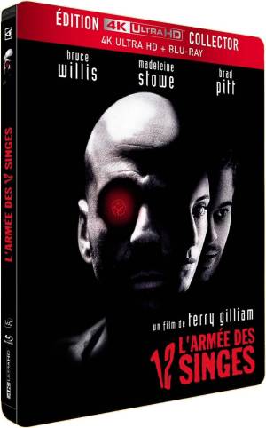 L'Armée des 12 singes [4K Ultra HD + Blu-Ray-Édition boîtier SteelBook] 