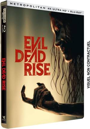  Evil Dead Rise [Édition Collector limitée-4K Ultra HD + Blu-Ray-Boîtier SteelBook] 