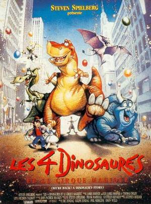 Les 4 Dinosaures et le Cirque Magique