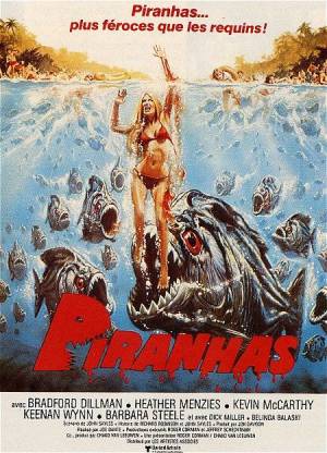 Piranhas : 1978 1981 1995 Piranha1_affiche