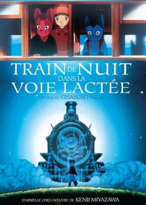 Train de nuit dans la voie lactée