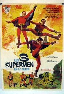 3 Supermen dans la Jungle